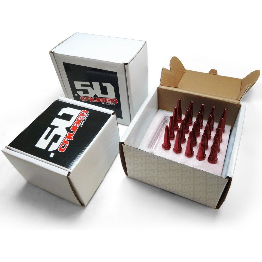 12 x 1.25mm Extended Spike Lug Nuts (60 Degree Taper Seat)