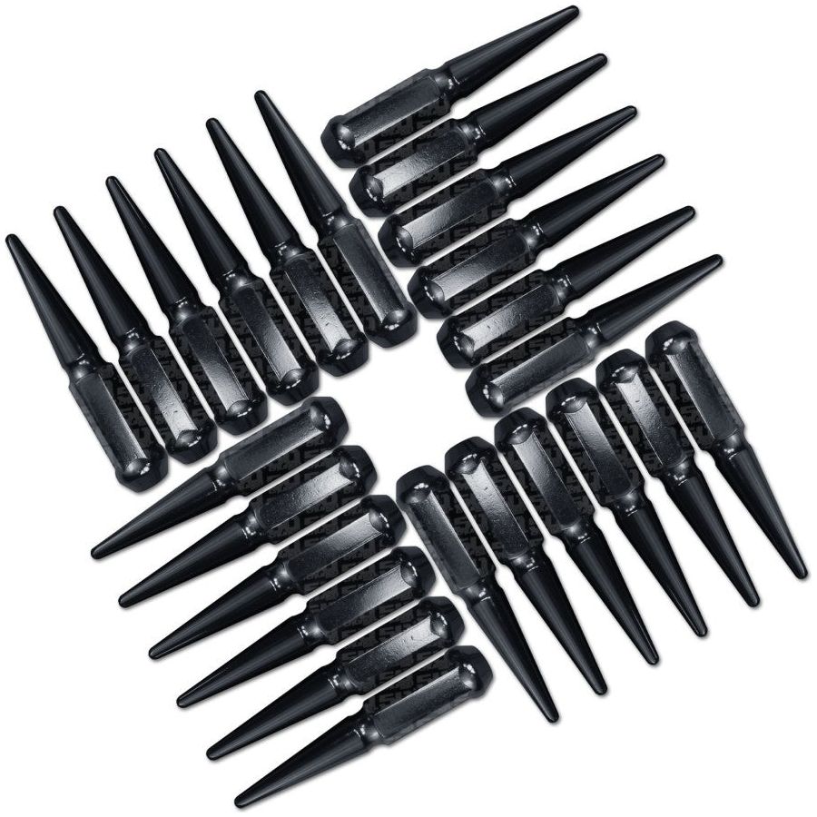 12 x 1.25mm Extended Spike Lug Nuts (60 Degree Taper Seat)