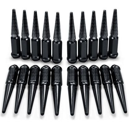 12 x 1.25mm Extended Spike Lug Nuts (60 Degree Taper Seat)