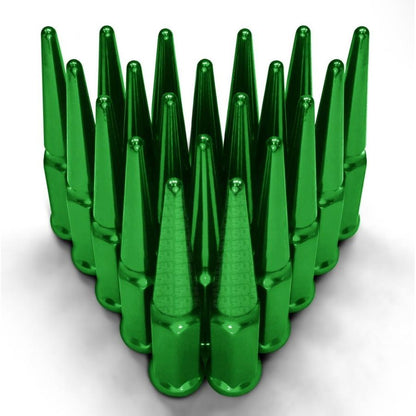 12 x 1.25mm Extended Spike Lug Nuts (60 Degree Taper Seat)