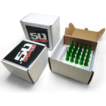 12 x 1.25mm Extended Spike Lug Nuts (60 Degree Taper Seat)