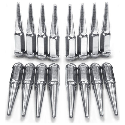 12 x 1.25mm Extended Spike Lug Nuts (60 Degree Taper Seat)
