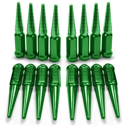 12 x 1.25mm Extended Spike Lug Nuts (60 Degree Taper Seat)