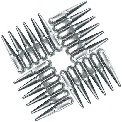 12 x 1.25mm Extended Spike Lug Nuts (60 Degree Taper Seat)