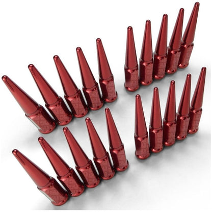 12 x 1.25mm Extended Spike Lug Nuts (60 Degree Taper Seat)