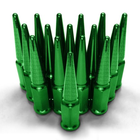 12x1.5mm Extended Spike Lug Nuts - 60 Degree Taper Seat