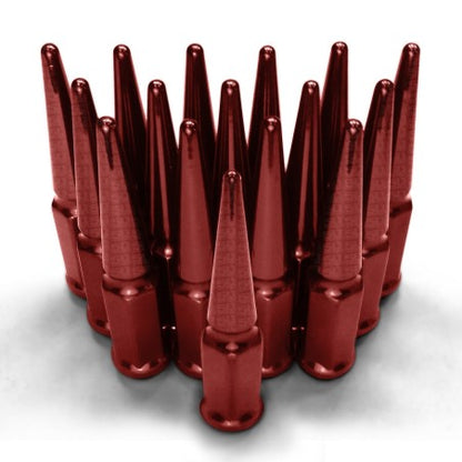 12x1.5mm Extended Spike Lug Nuts - 60 Degree Taper Seat