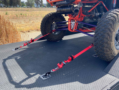 1.5" x 10' Ratchet Tie-Down w/ Soft-Tie (2 Pack) - SpeedStrap