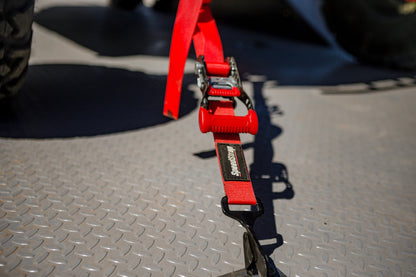 1.5" x 10' Ratchet Tie-Down w/ Soft-Tie (2 Pack) - SpeedStrap