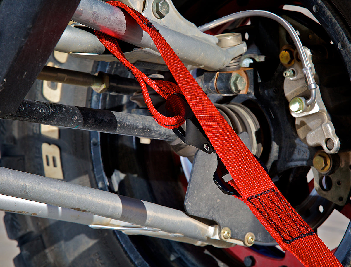 1.5" x 10' Ratchet Tie-Down w/ Soft-Tie (2 Pack) - SpeedStrap