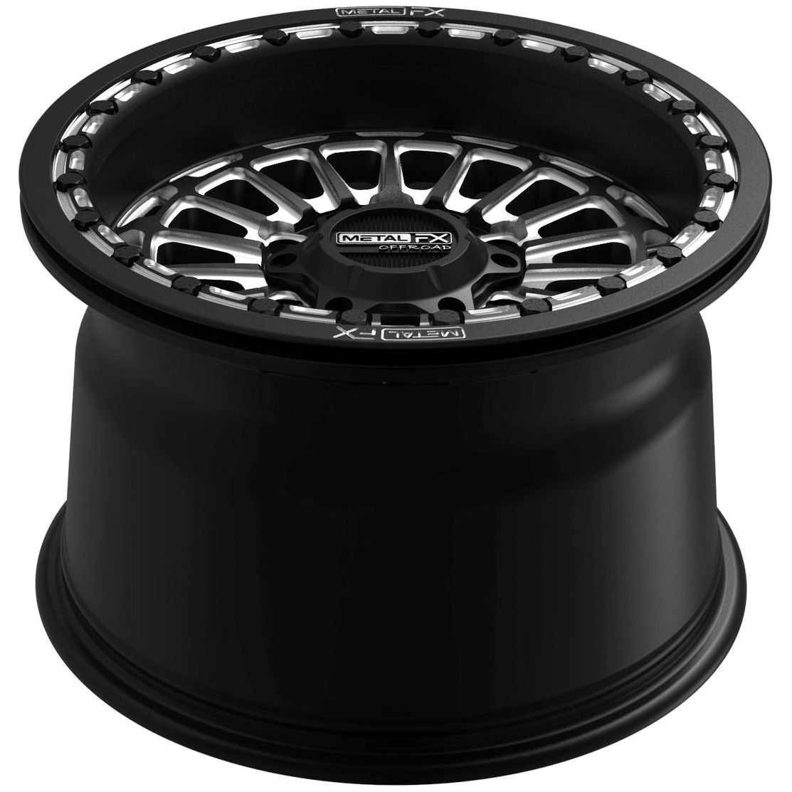 Delta 6R Beadlock Wheel (Satin Black Contrast Cut)