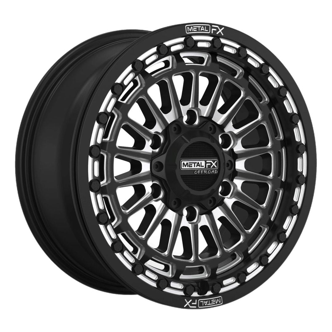 Delta 6R Beadlock Wheel (Satin Black Contrast Cut)