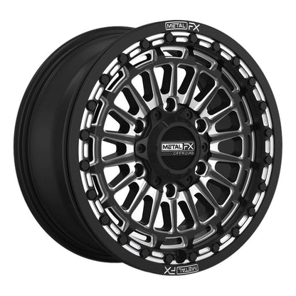 Delta 6R Beadlock Wheel (Satin Black Contrast Cut)