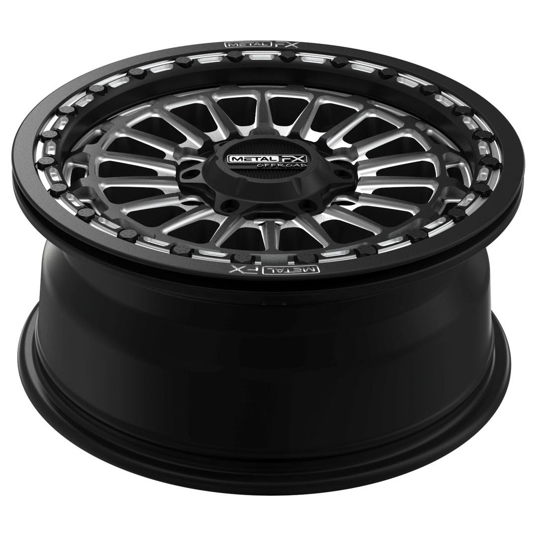 Delta 6R Beadlock Wheel (Satin Black Contrast Cut)