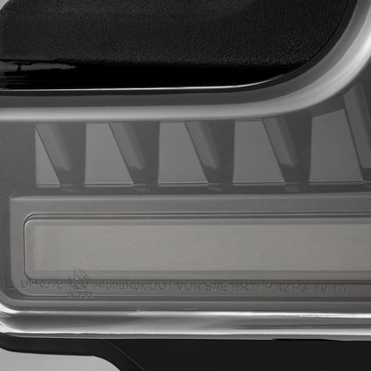 17-19 Ford Super Duty MKII LUXX-Series LED Projector Headlights Alpha-Black