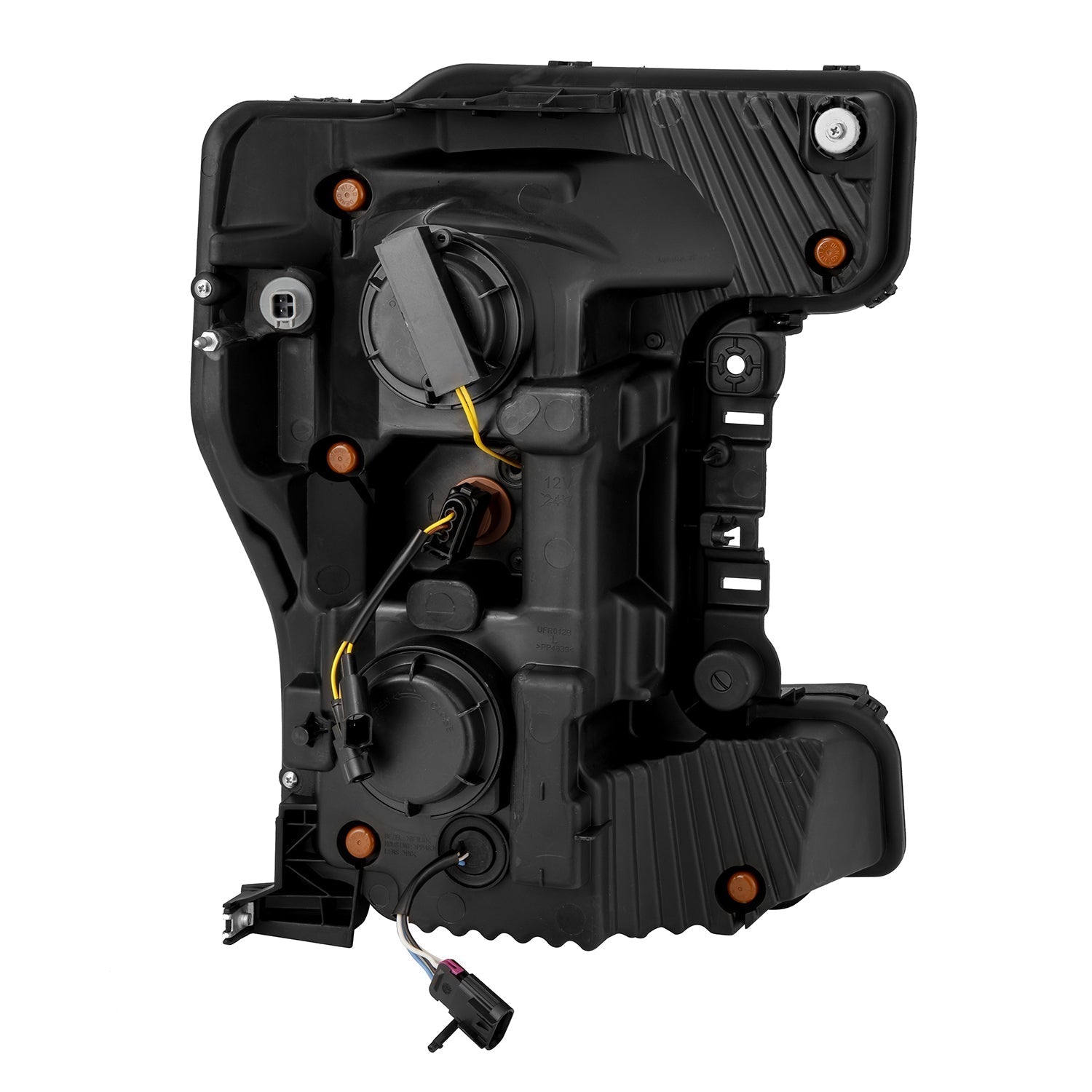 17-19 Ford Super Duty MKII LUXX-Series LED Projector Headlights Black