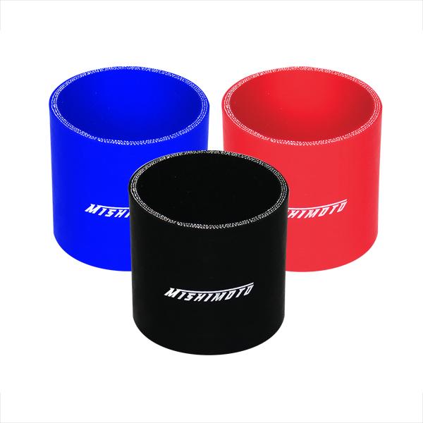 Mishimoto 2.5 Inch Black Straight Coupler