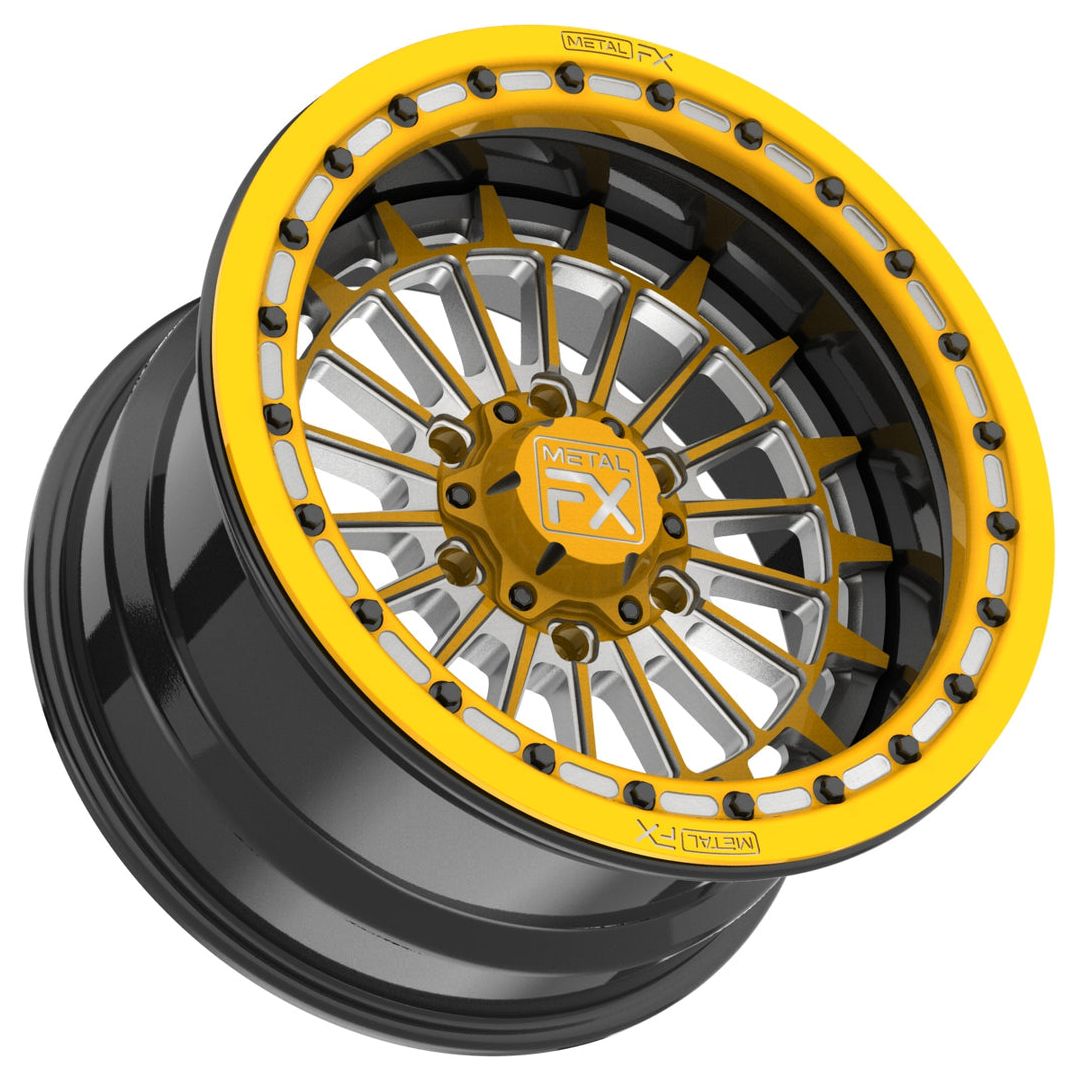Delta 6R Forged Beadlock Wheel (3-Piece)
