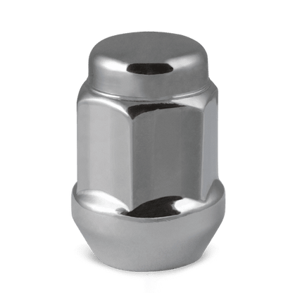 RHI 14X1.5 CLOSED END BULGE ACORN (18 POINT) ET 6 LUG 1.62" CHROME 20 LUGS, 4 LOCKS, 1 KEY