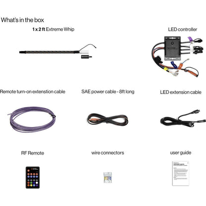 Extreme 2 FT Whip + Controller