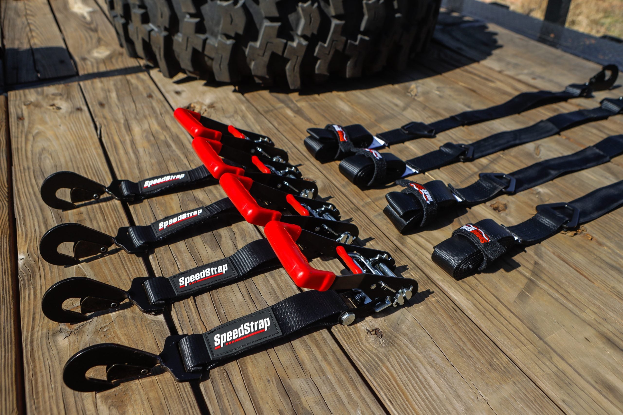 Off-Road Tie-Down Kit - Red - SpeedStrap