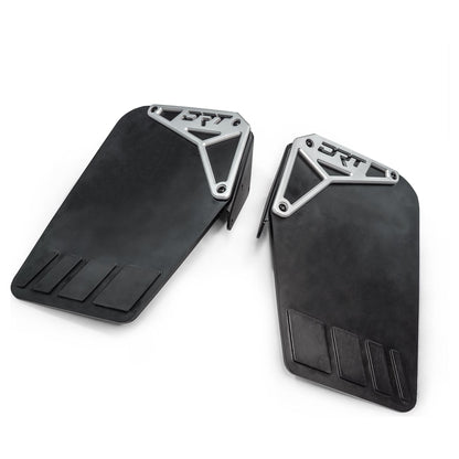 Polaris RZR Pro R / Turbo R Billet Aluminum Extended Mud Flap Kit