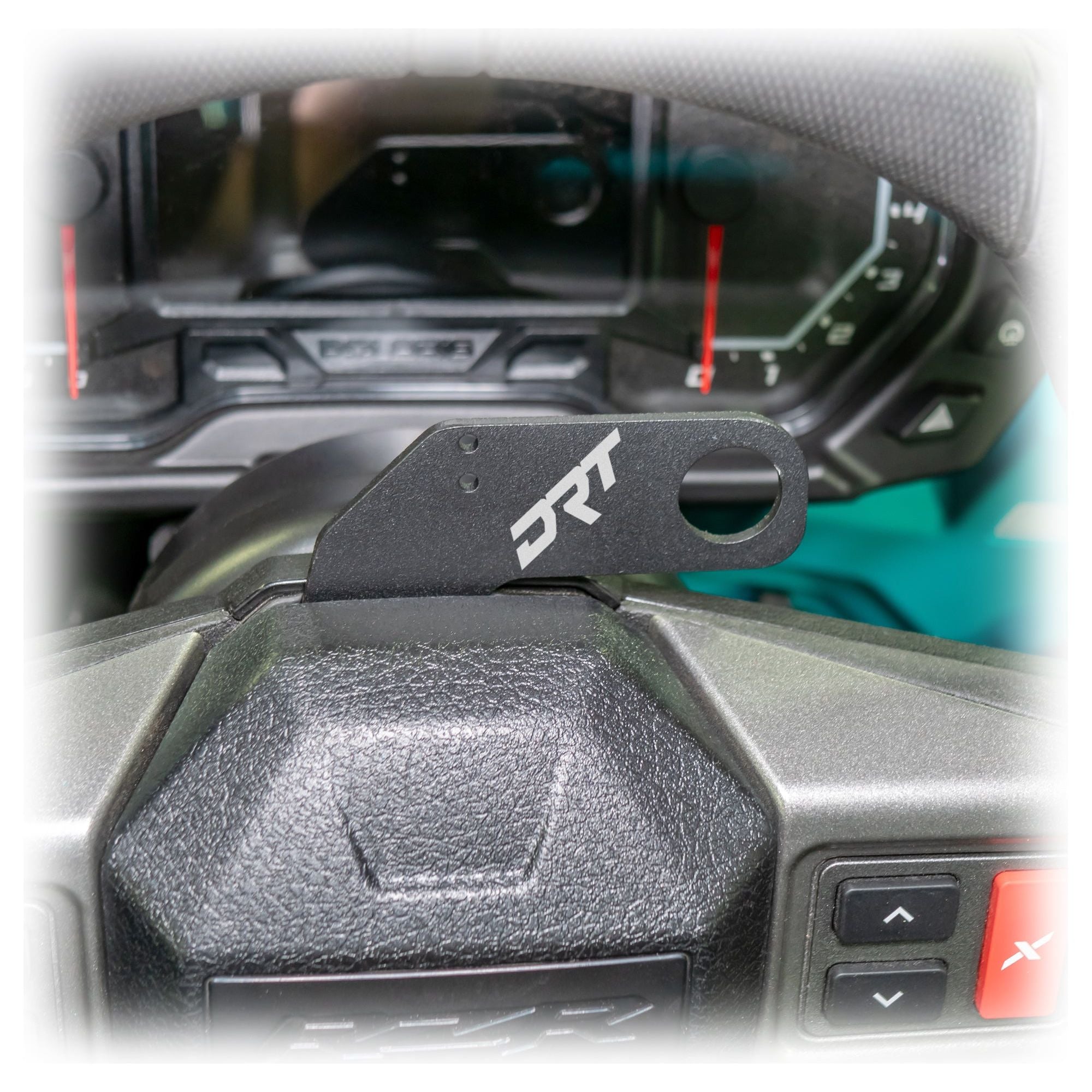 Polaris RZR Pro R / Turbo R Steering Wheel Single Push-To-Talk Plate