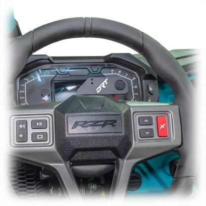 Polaris RZR Pro R / Turbo R Steering Wheel Single Push-To-Talk Plate