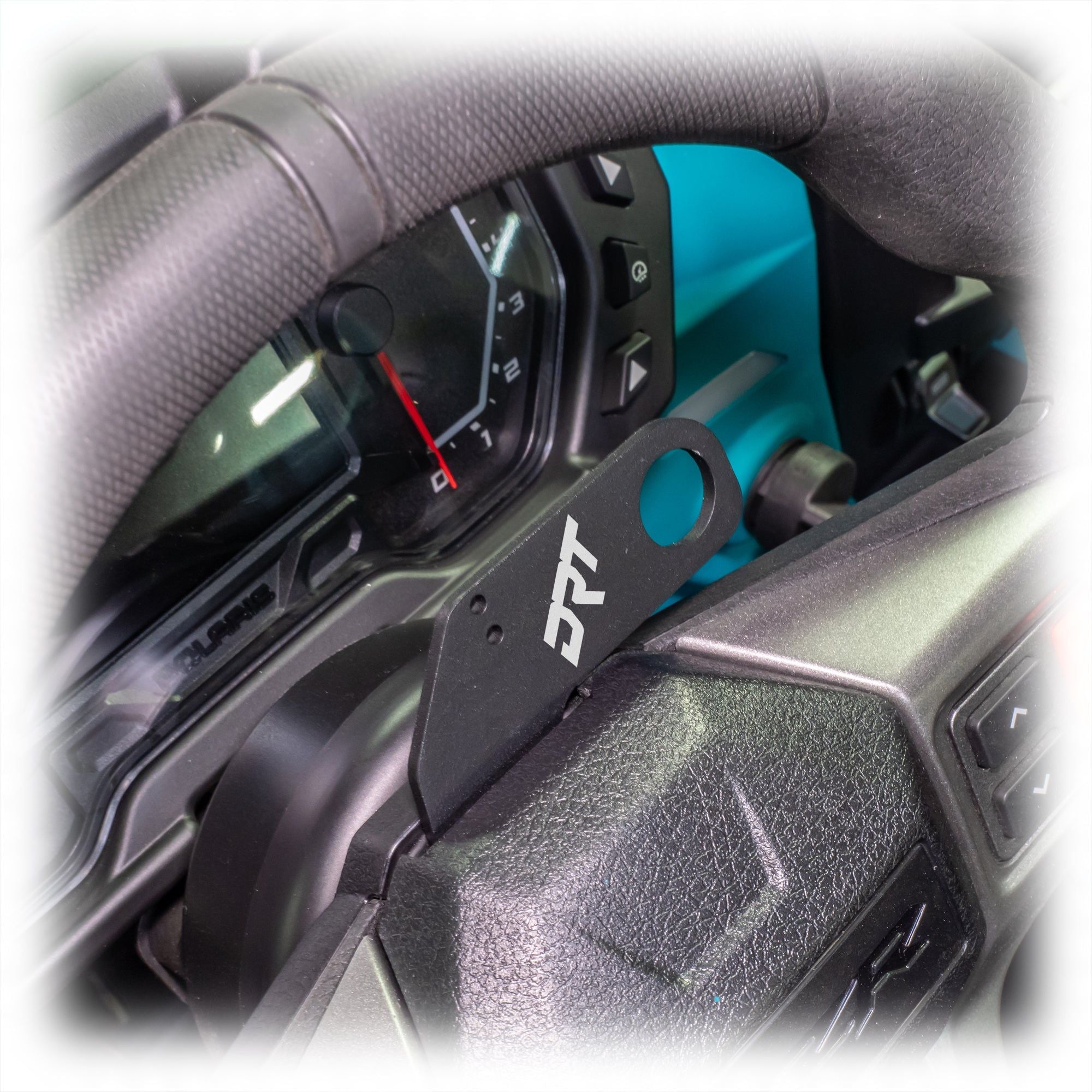 Polaris RZR Pro R / Turbo R Steering Wheel Single Push-To-Talk Plate