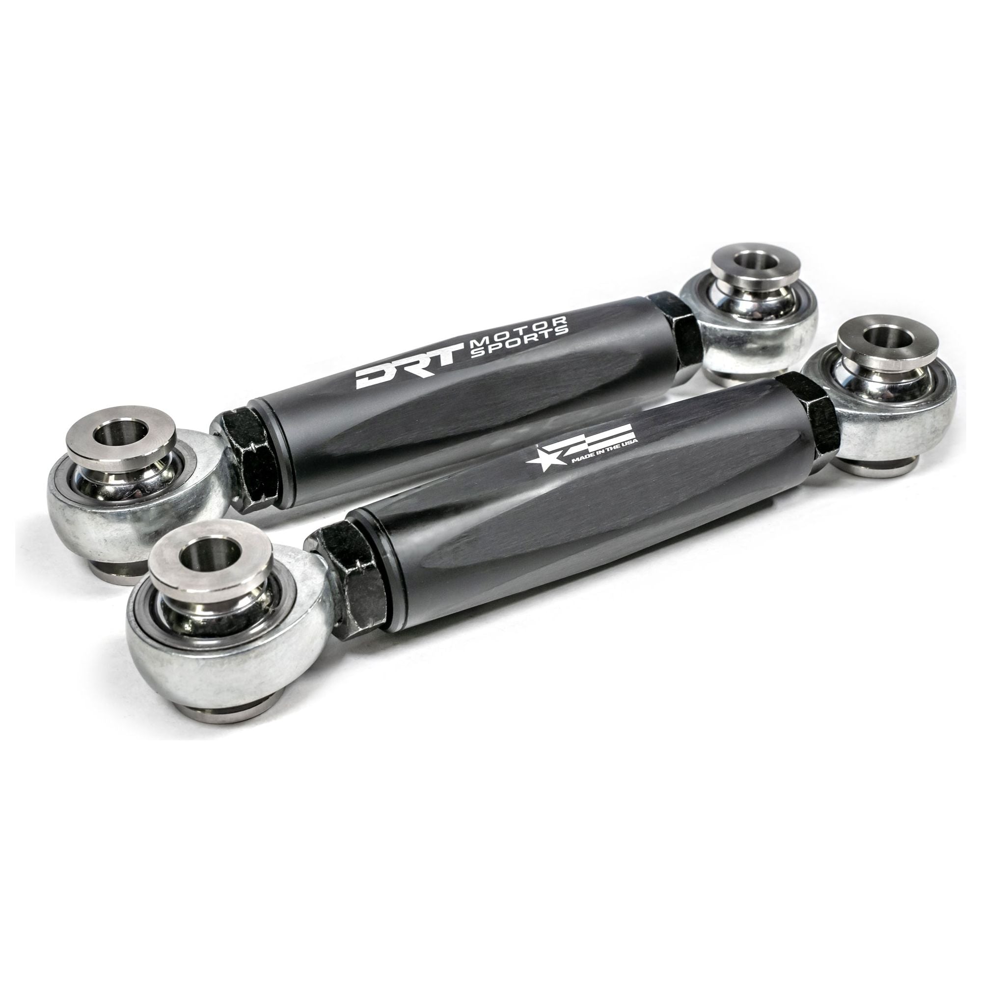 Polaris RZR XP Billet Aluminum Hex Bar Adjustable Rear Sway Bar Link Kit (M12)