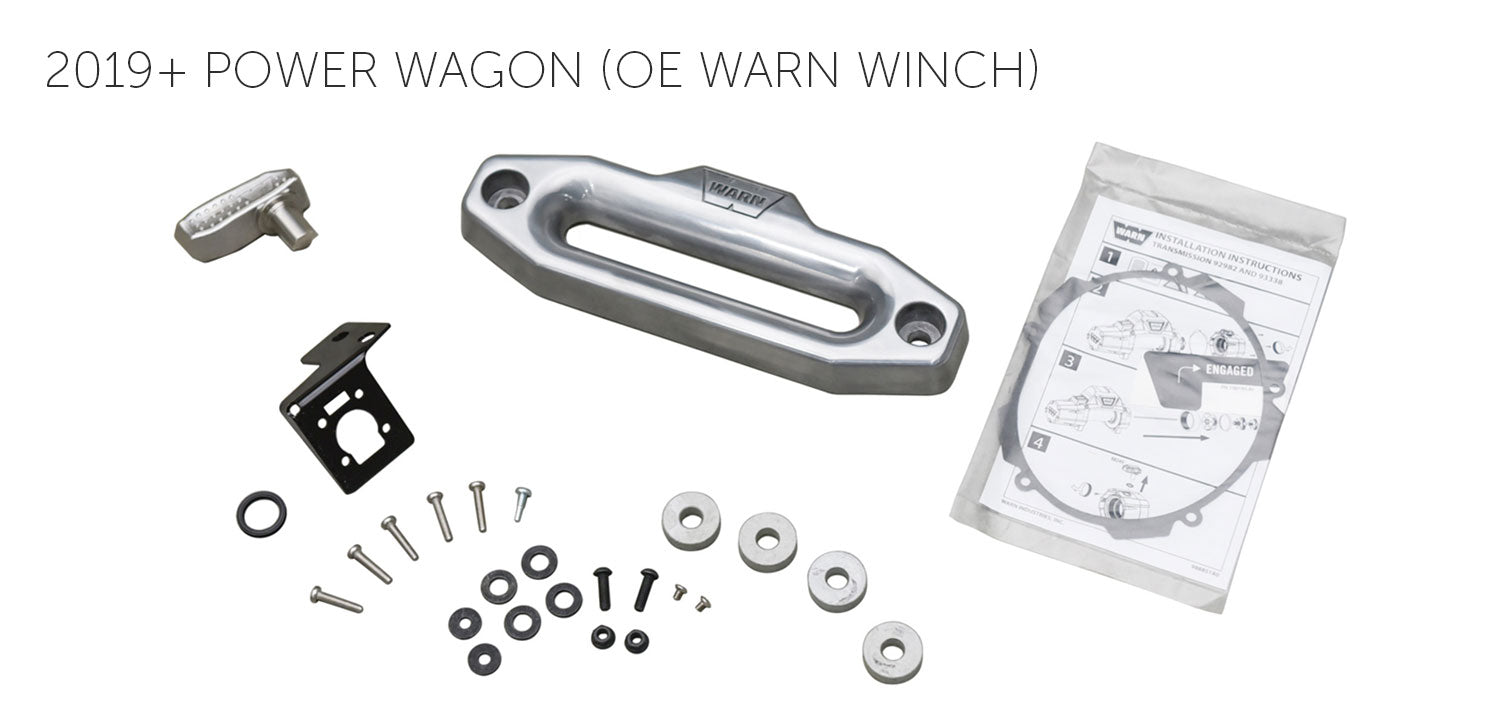 AEV Power Wagon Winch Mounting Kit