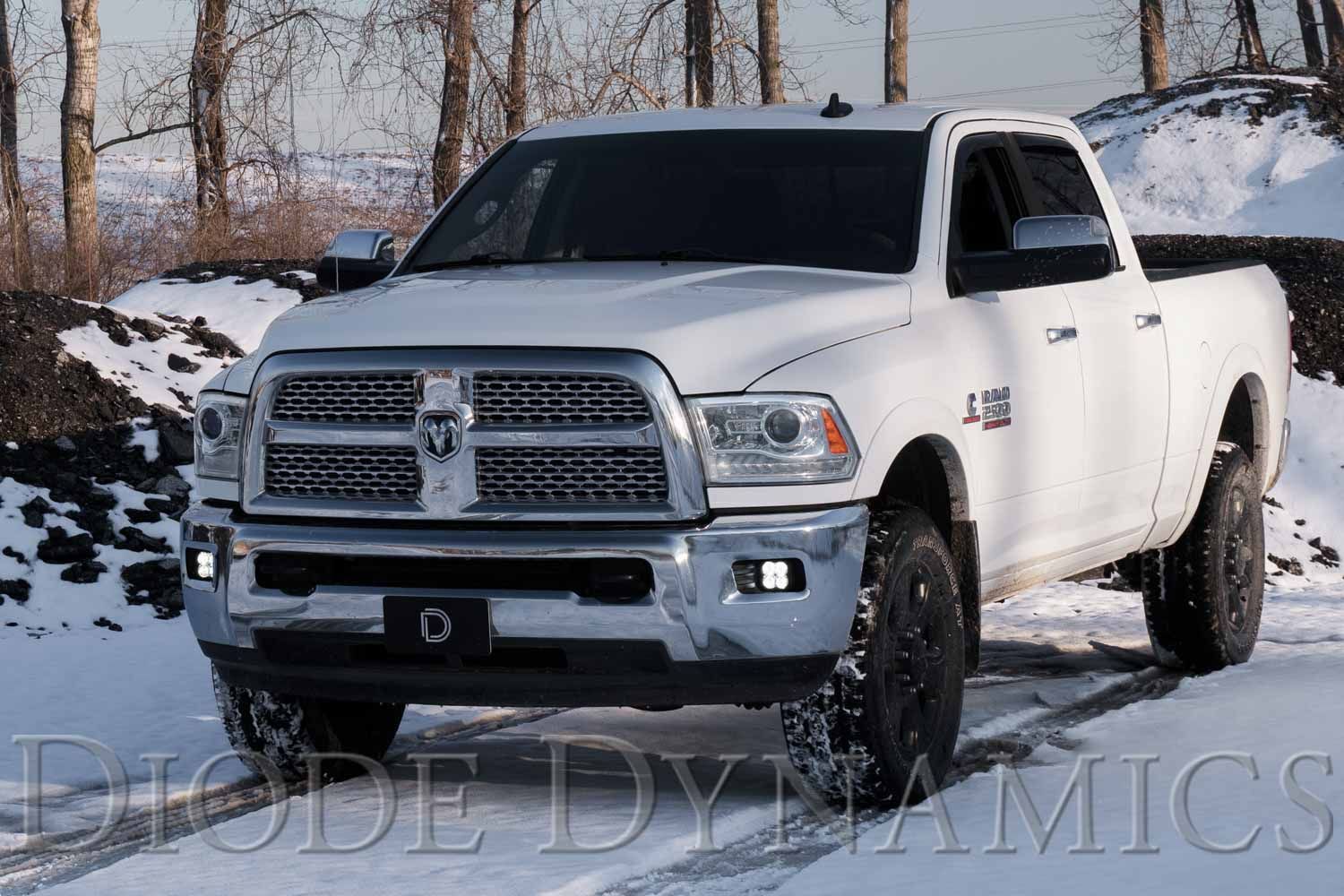 Diode Dynamics SS3 LED Fog Light Kit for 2010-2018 Ram 2500/3500
