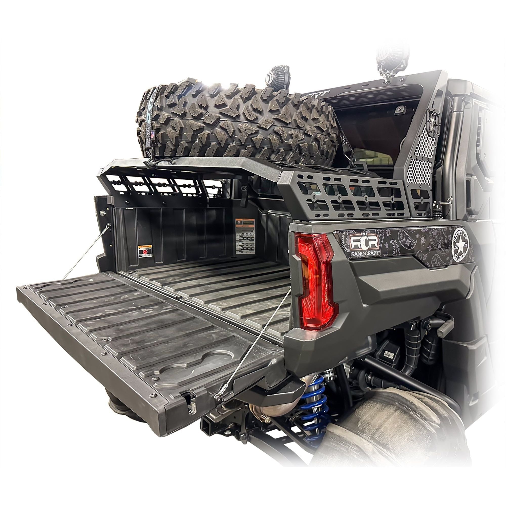 Polaris Xpedition Chase Rack / Tire Carrier System