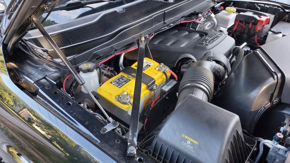 NH Overland  19-24 RAM HD AUXILIARY BATTERY MOUNT