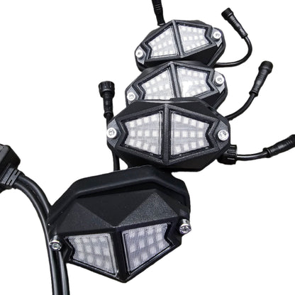 UTV 8-Pod Rock Light kit (Bluetooth App Controls)