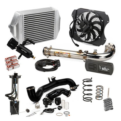 RPM 17-22 X3 120HP to 220HP Complete MAX POWER Upgrade Kit X3 Tuner+Intercooler+Exhaust+Clutch Kit & MORE
