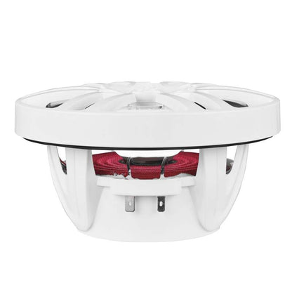 DS18 NXL Series Coaxial Marine Speaker w/ RGB Lights 6.5in 2-Way 100 Watts RMS 4 ohm White