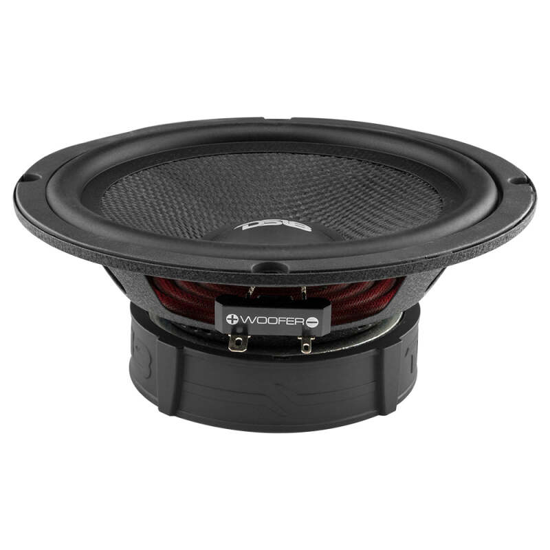 DS18 6.5in 80 Watts RMS 4 ohm 2-Way Component Speaker w/ Kevlar Cones