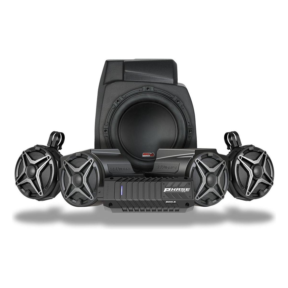 Polaris RZR Pro Series Phase-4 A-Spec 5-Speaker 800watt System for Ride Command