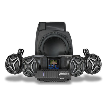 Polaris RZR Pro Series Phase-4 A-Spec 5-Speaker 800watt System with JVC
