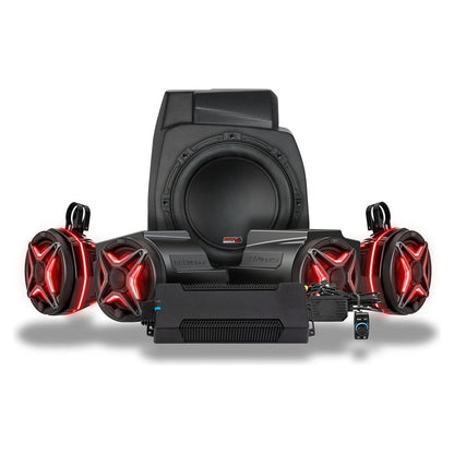 Polaris RZR Pro Series Phase-5 V-Spec 5-Speaker 1400watt System for Ride Command