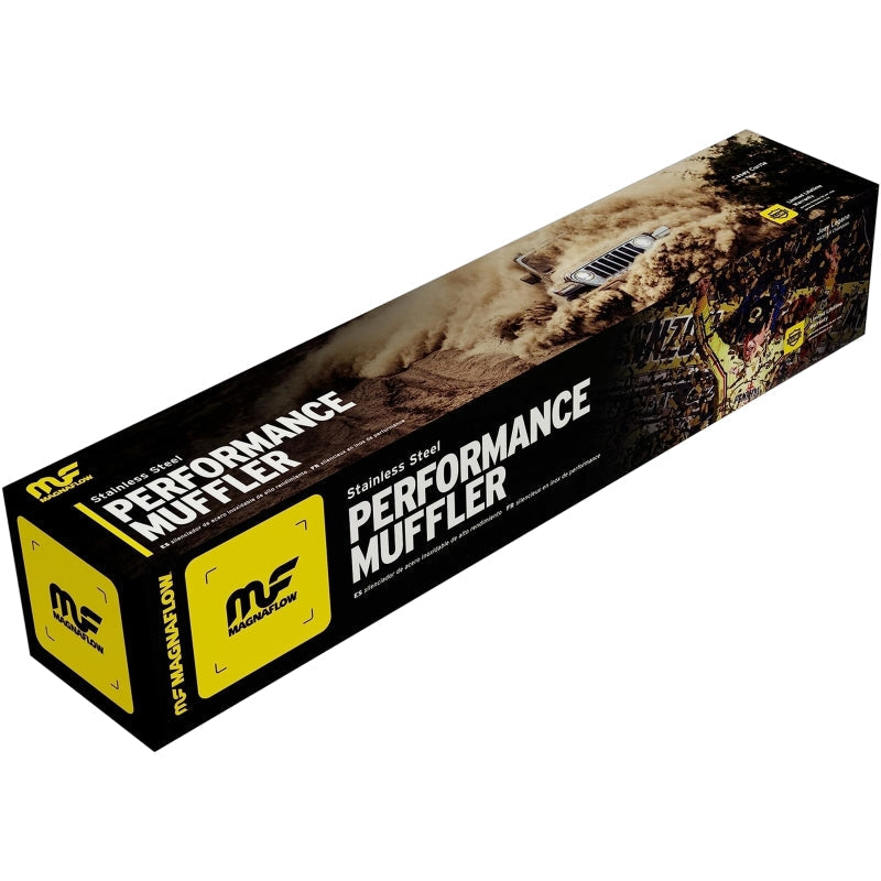 MagnaFlow Muffler Mag SS 14X6X6 2.5 C/C- Not Polished
