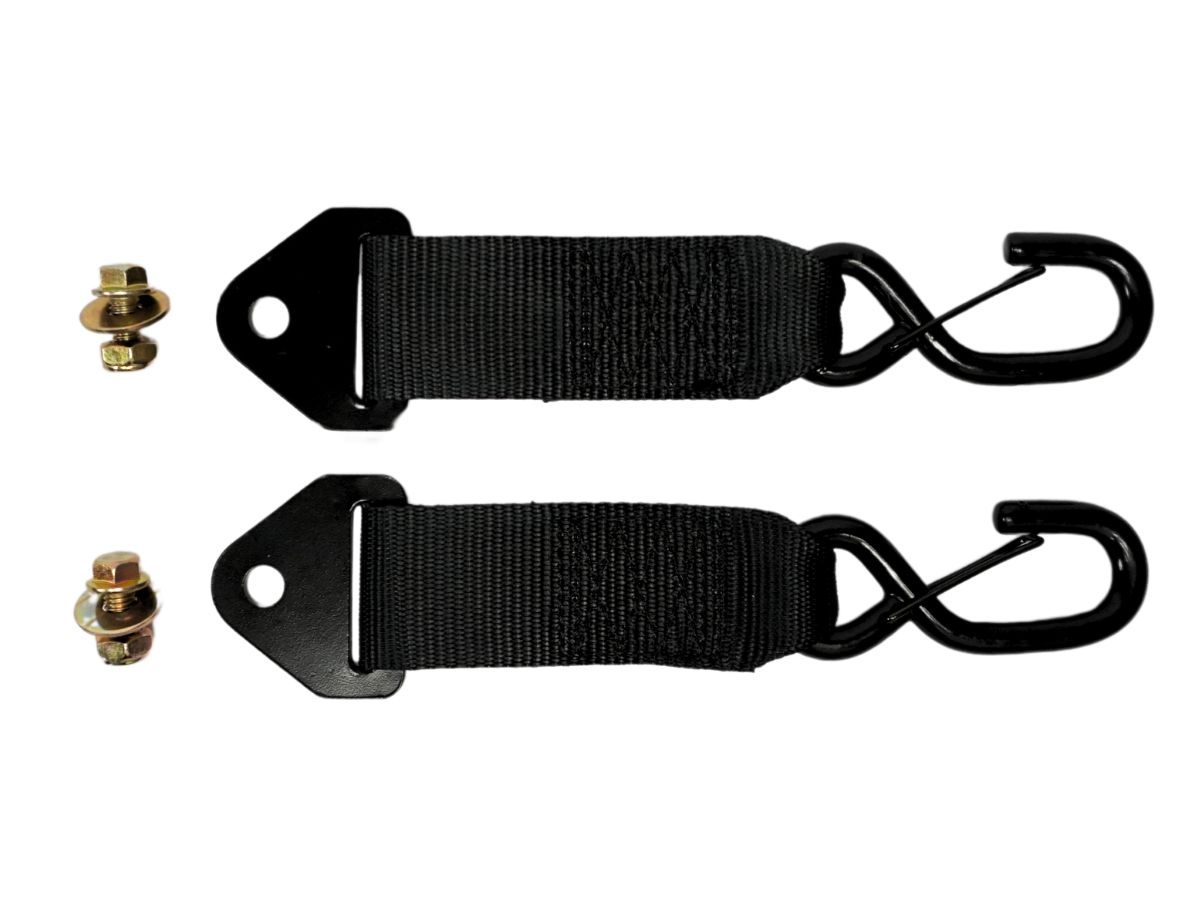 2” x 10” S-Hook Adapters for Retractable Tie-Down Straps (2 Pack) - SpeedStrap