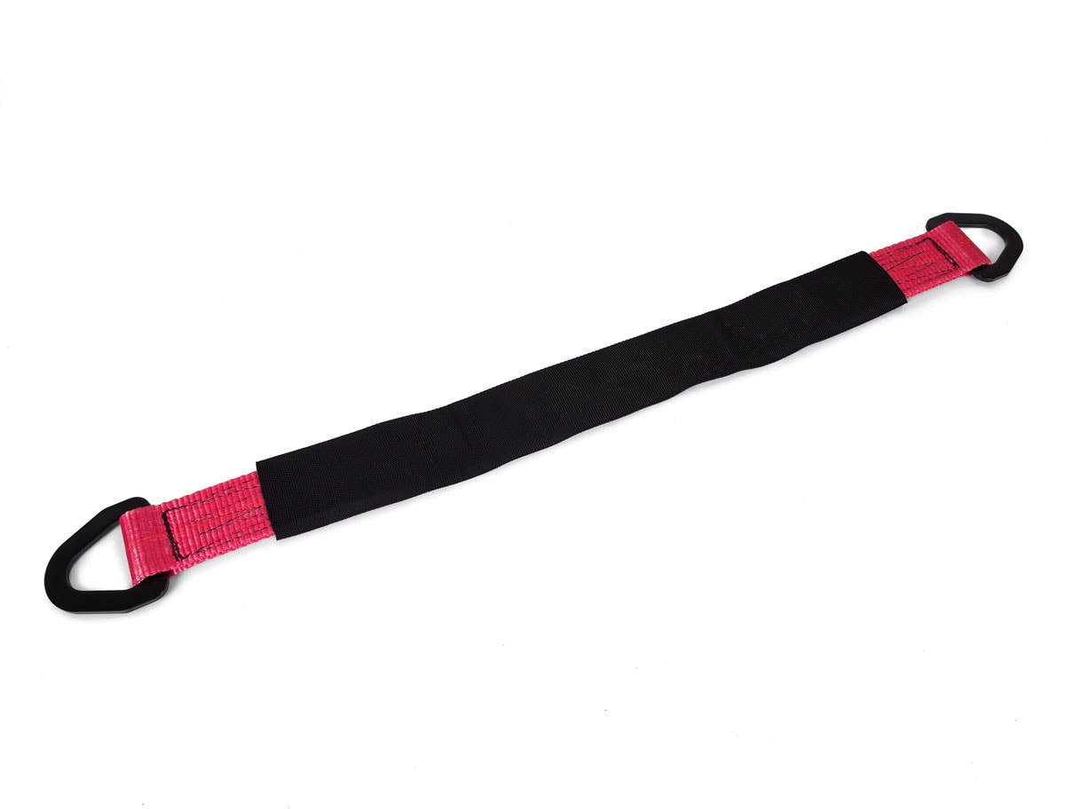 2" x 30" Axle Strap w/ D-Rings Black - SpeedStrap