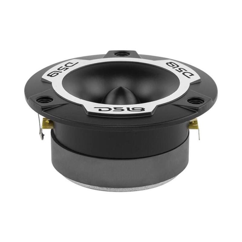 DS18 3.8in Super Bullet Tweeter 120 Watts RMS 1in Aluminum Vc 4 ohm Silver