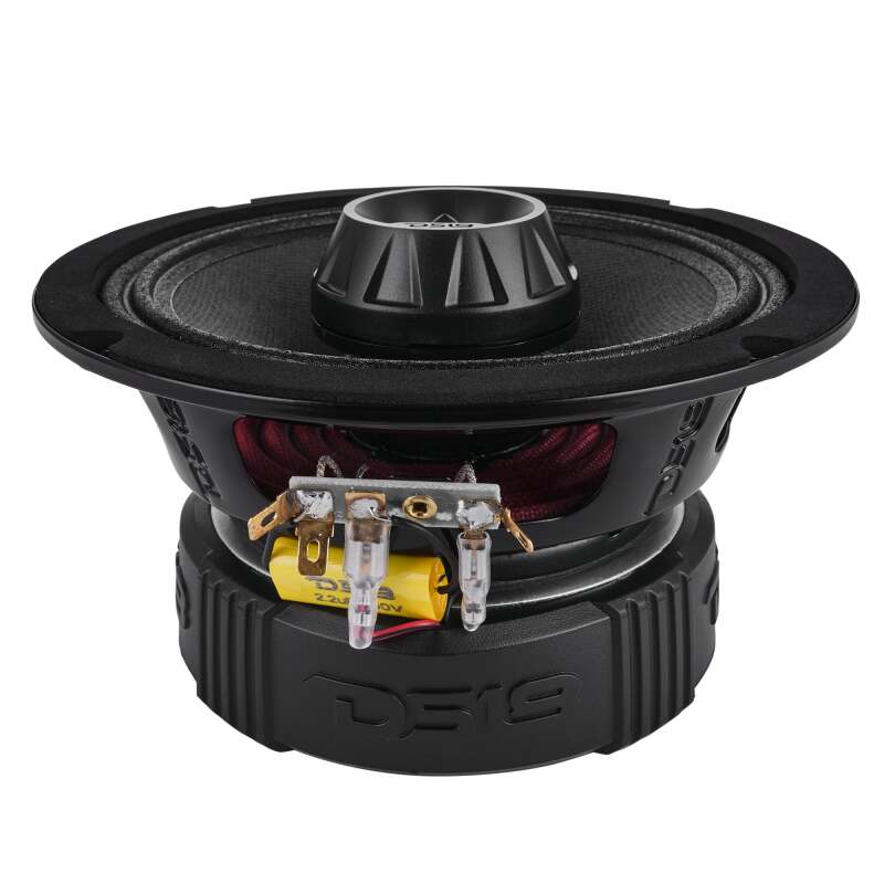DS18 6.5in Coaxial Loudspeaker 225 Watts RMS 4 ohm Mid-Range Water Resistant Cone