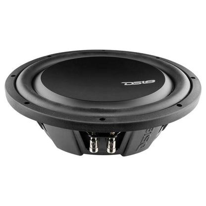 DS18 12in 600 Watts RMS 4 ohm DVC Shallow Mount Water Resistant Subwoofer