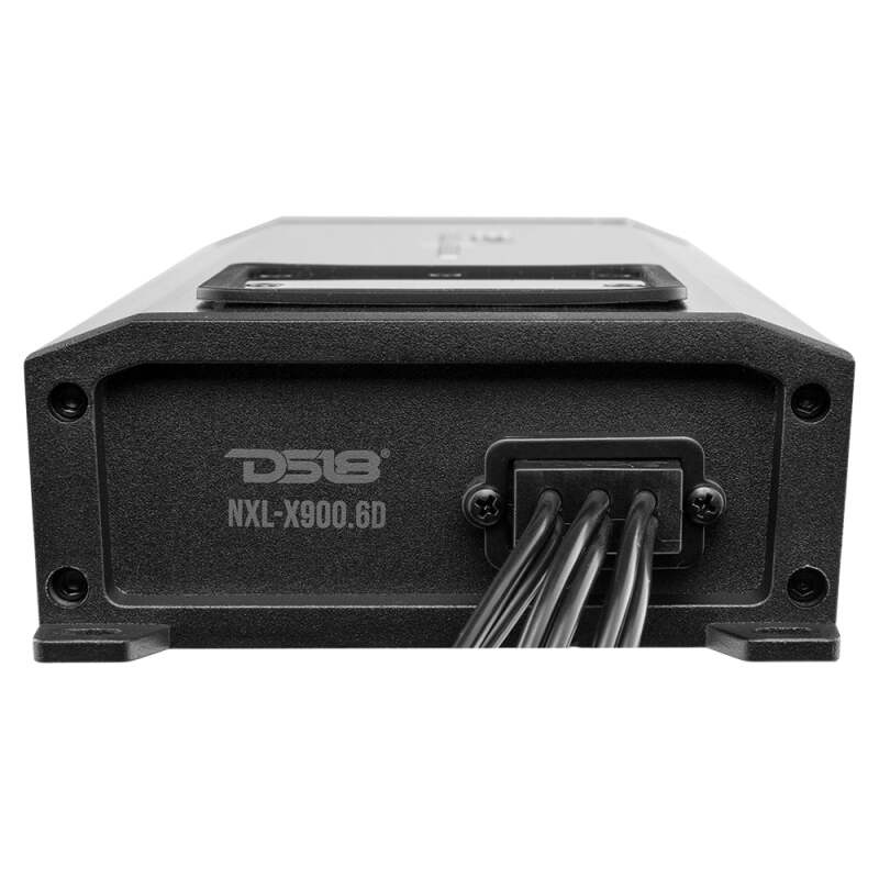 DS18 6-Channel Class-D Amp Full-Range 6 x 150 Watts RMS at4 ohm IP67 Waterproof Rating