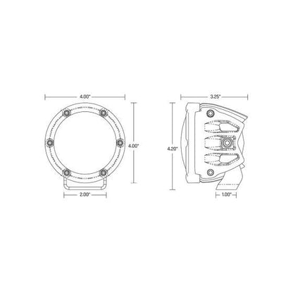 360-Series Amber PRO Light Pods (Pair)