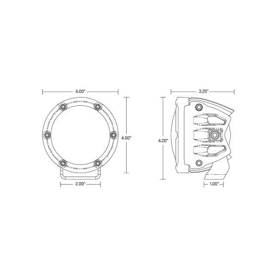 360-Series Amber PRO Light Pods (Pair)